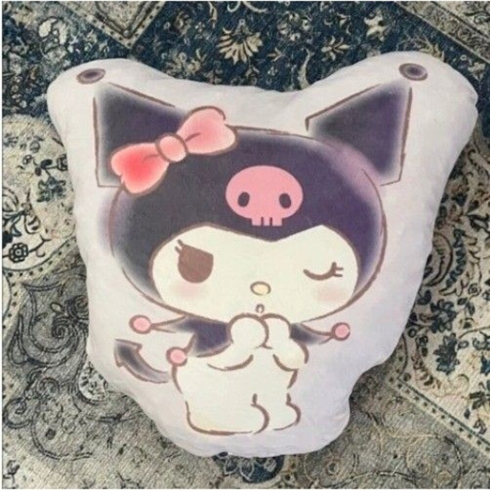 Sanrio Kuromi square pillow cushion Purple